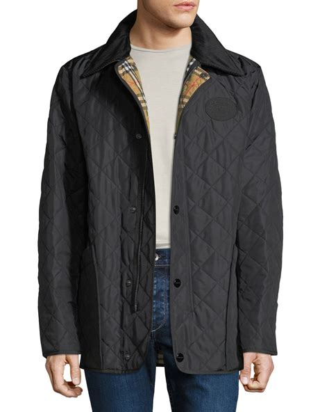 burberry jacket sale men|Burberry men's winter jacket.